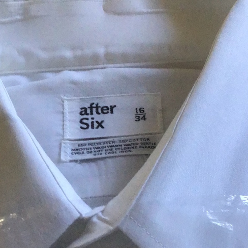 After Six White Dress Shirt